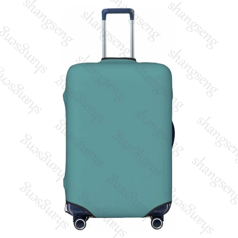 Solid color printing DIY Travel Luggage Cover Elastic Suitcase Trolley Protector dust cover Suitcase Case For 18-32" Luggage