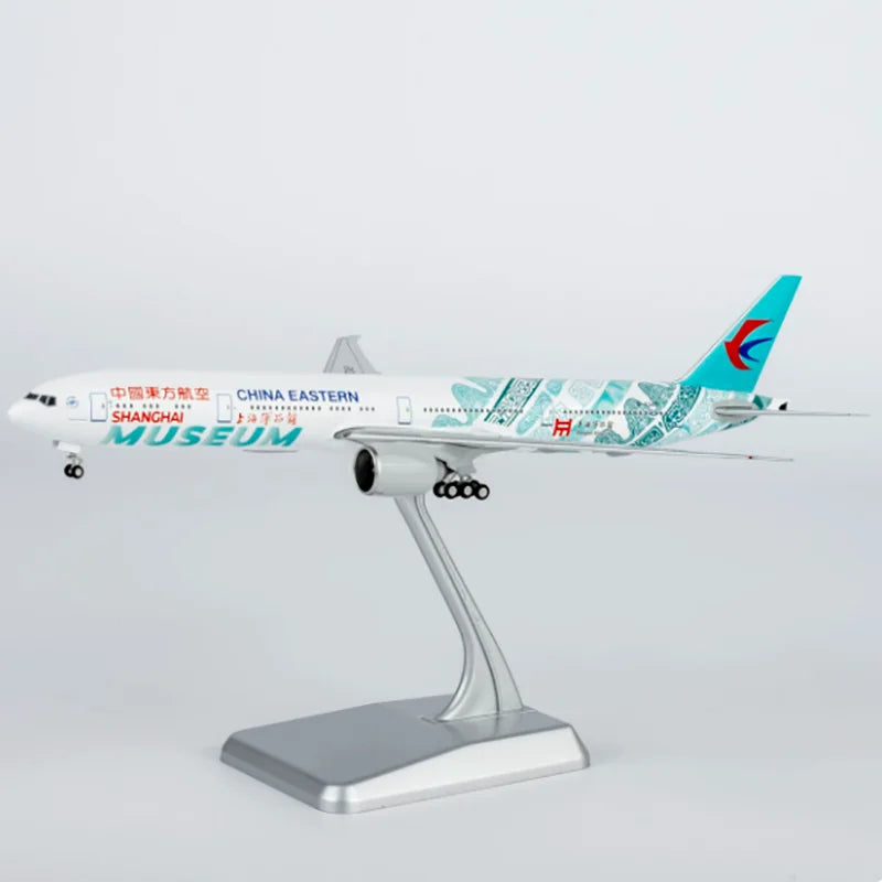 NG Lite  Diecast 1:400 Scale China Eastern Airlines B777-300ER B-7349 Aircraft Simulation Alloy Finished Souvenir Hobby Gift