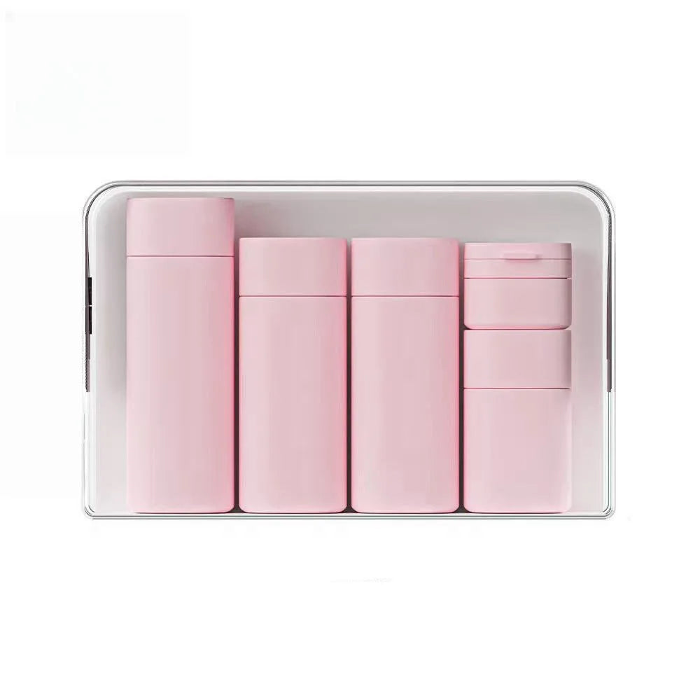 Travel Bottles Set, Silicone Squeezable Containers, Refillable Travel Accessories for Conditioner, Shampoo, Lotion & Body