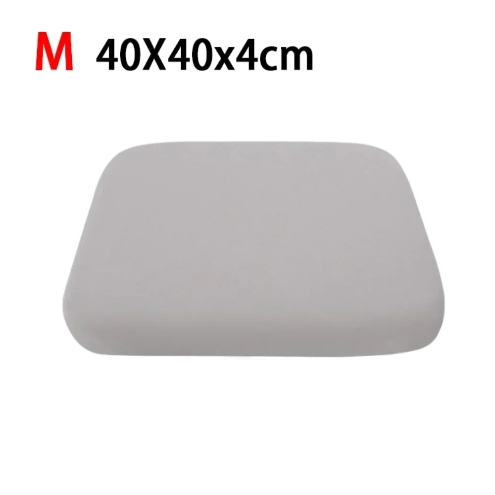 4cm Thick Seat Cushion Ultra Soft Breathable Office Chair Pad Anti-Slip Rebound Car Seat Pad