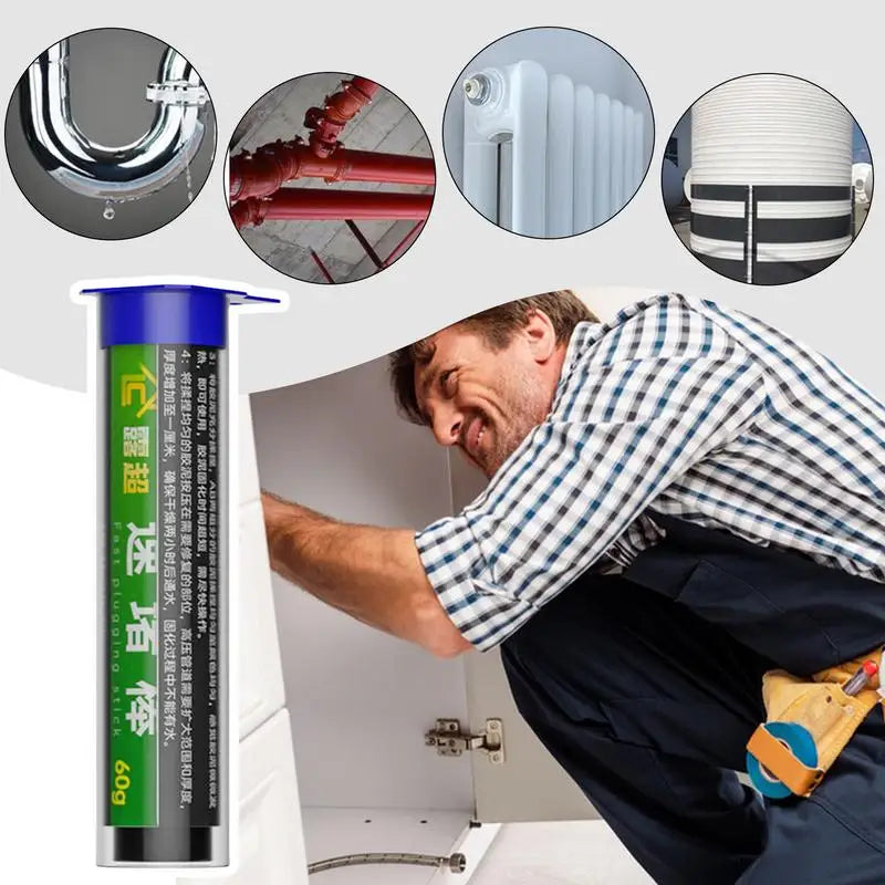 Putty Stick Heat Resistant Waterproof Hard Fast Repair Epoxy Glue Repair and Mounting Sealant Permanent Adhesive Epoxy Putty