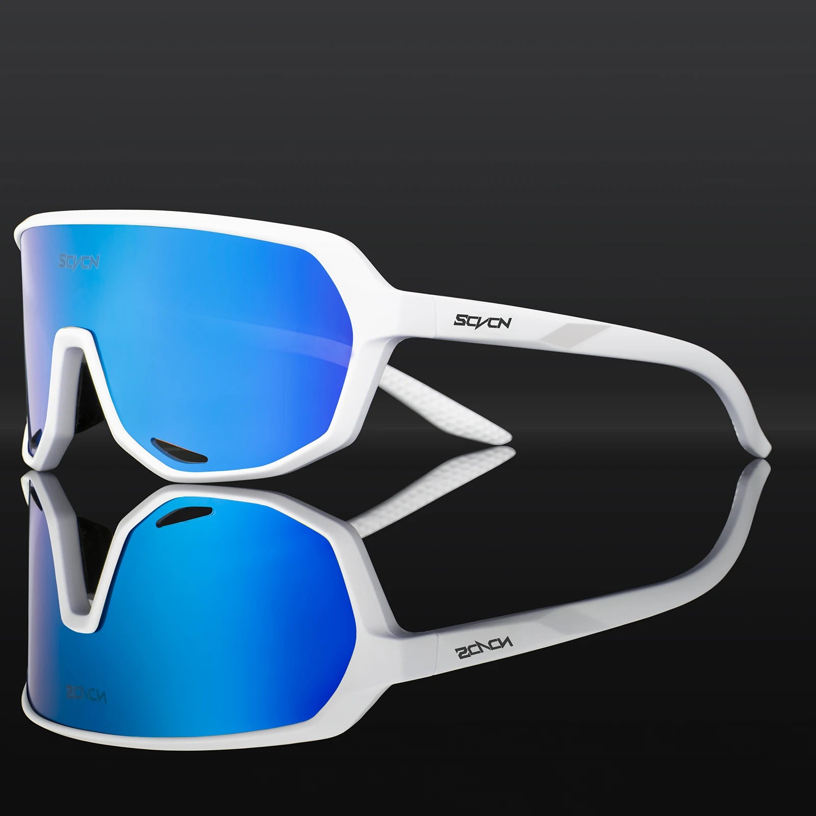 SCVCN HD Hiking Sunglasses Stylish Outdoor Sports Glasses for Cycling Running and Rock Climbing UV-Protective Driving Sunglasses