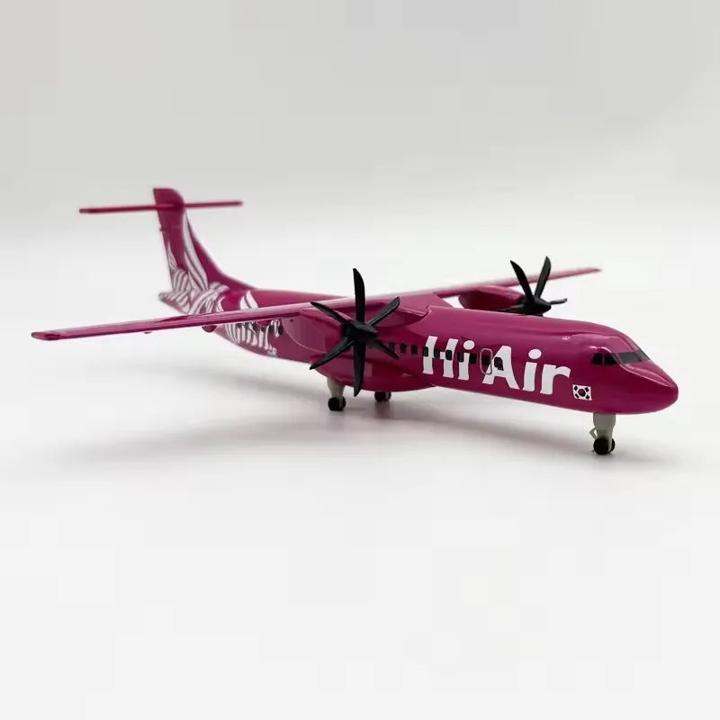 20CM Diecast Alloy Model Vietnam/Korea ATR Airlines Aircraft With Landing Gear And Propeller Airplane Collection Display Fans