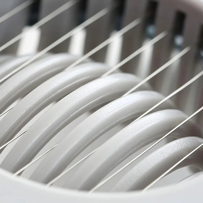 Multipurpose Stainless Steel Wire Egg Slicer,Egg Slicer For Hard Boiled Eggs, Aluminium Egg Cutter , Fruit Garnish Slicer