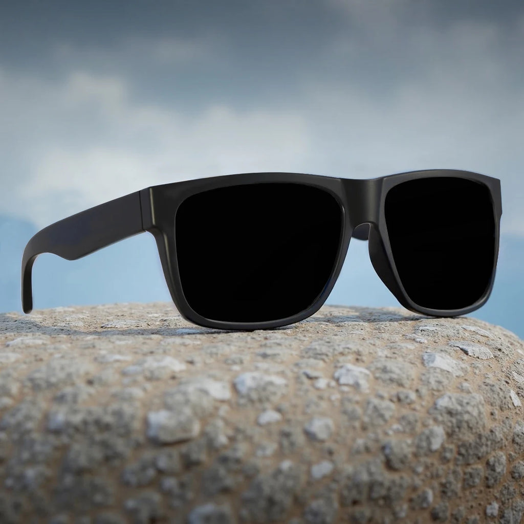 MAXJULI XL Z87 Oversized Sunglasses for Big Wide Head Men Women TR90 UV400 Square Glasses Driving Fishing Z8246