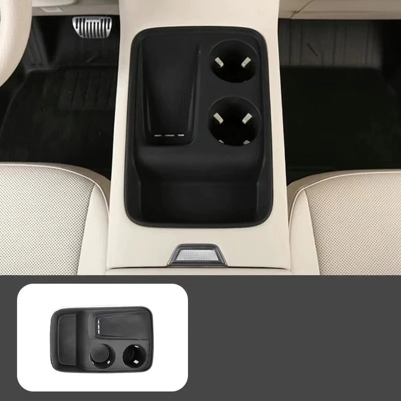 For Haval H6 4rd Gen 2024 2025 2026 Car Central Control Wireless Charging Silicone Pad Water Cup Holder Pad Interior Accessories