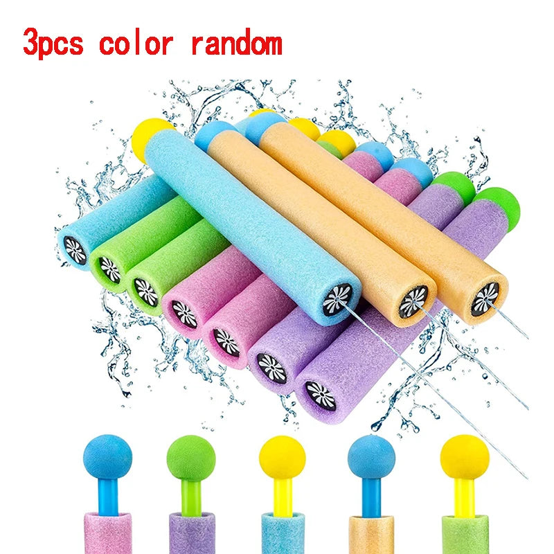 10 Packs Water Gun for Kids Summer Foam Watergun Toys Water Squirter Soaker Blaster Outdoor Swimming Pool Beach Games Toys