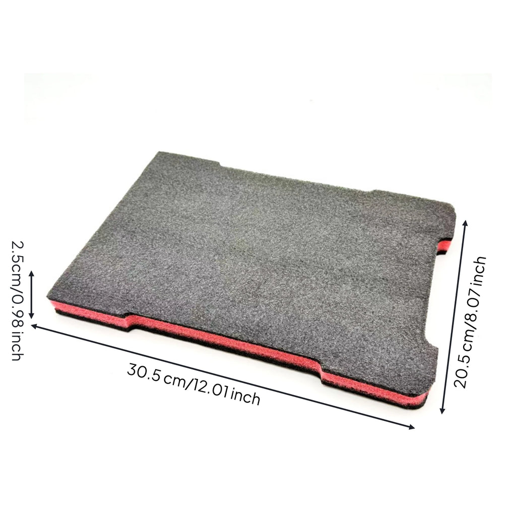 5Pcs Toolbox Foam Inserts Anti-Slip Tool Box Liners  Shock Absorbing Protection Foam Pads for Tool Storage Crafts Organization