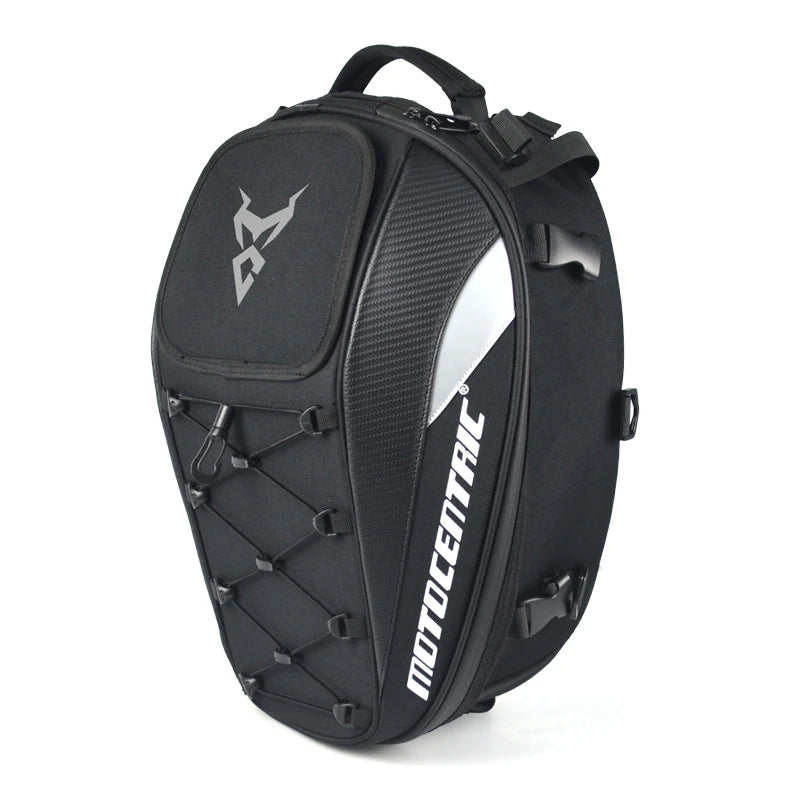 MOTOCENTRIC Waterproof Motorcycle Tail Bag Multifunction Rear Seat Bag High Capacity Motorcycle Bag Rider Drop Leg Side Bag