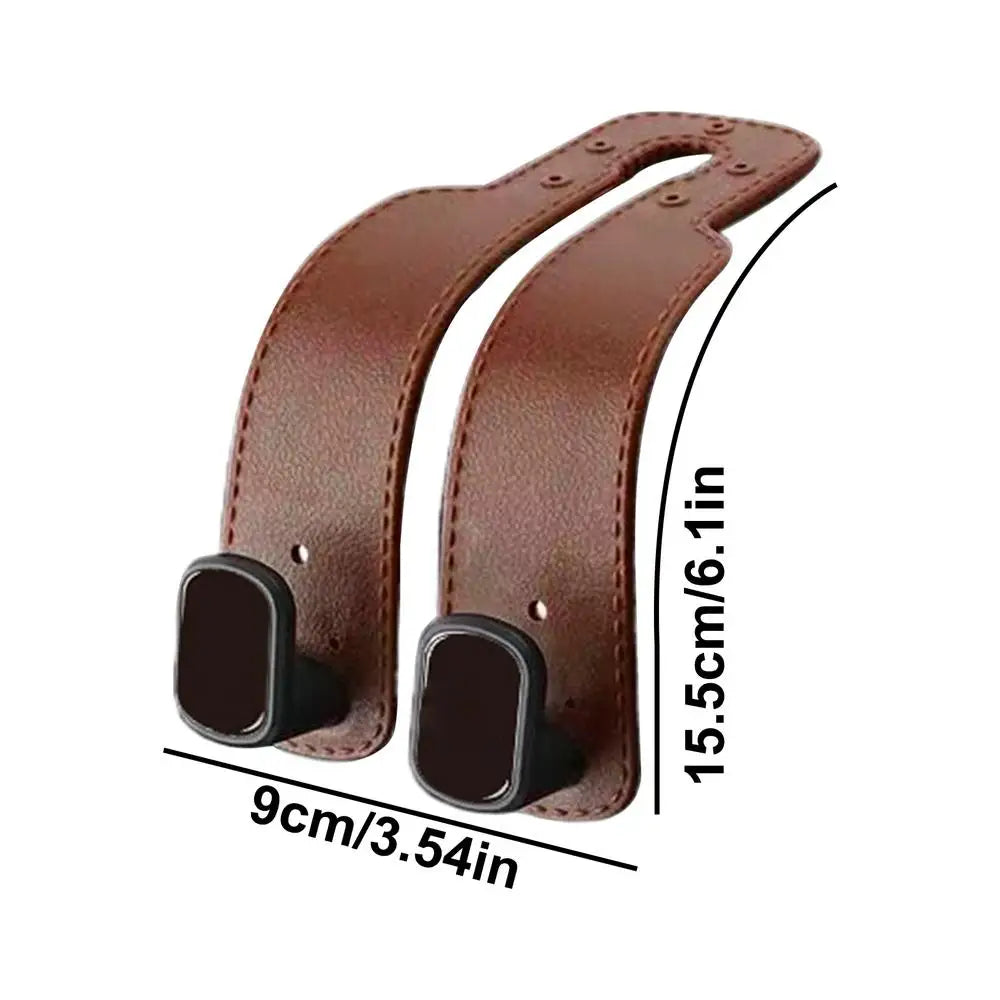 Car Headrest Hooks Hanger for Bags Seat Back Organizer Holder Clips Auto Fastener Hooks Car Storage car accessories