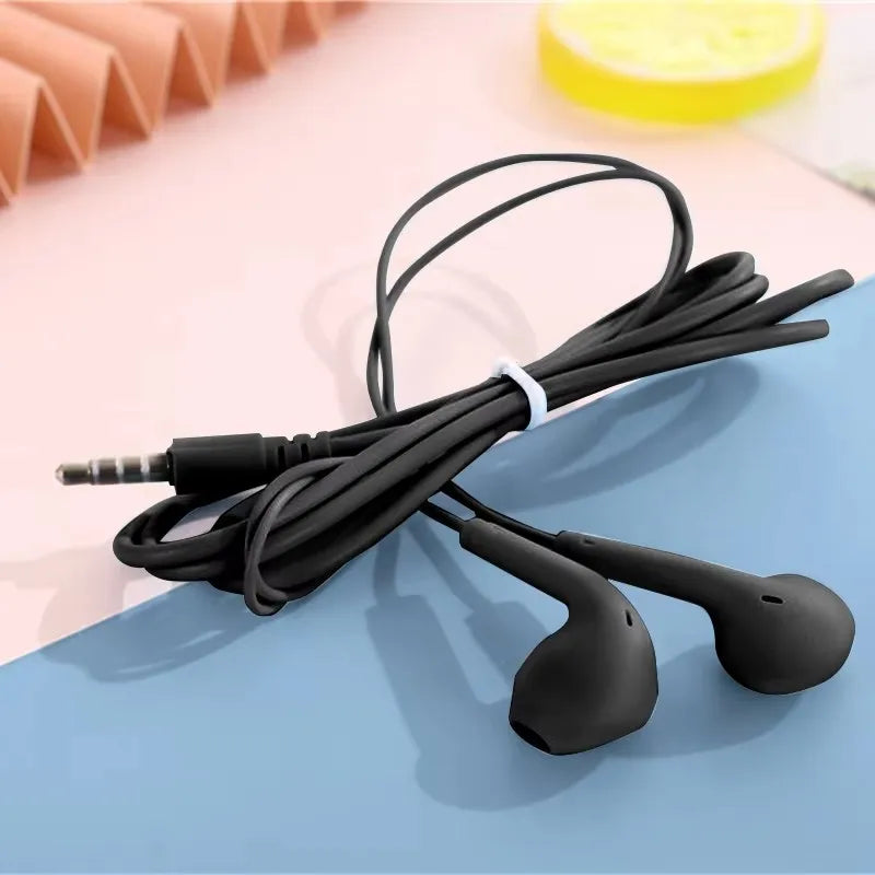 U19 Wired Earbuds 3.5mm Jack Earphones with Mic for iPhone Android Phone Tablet Mini Headphone Sport Headset