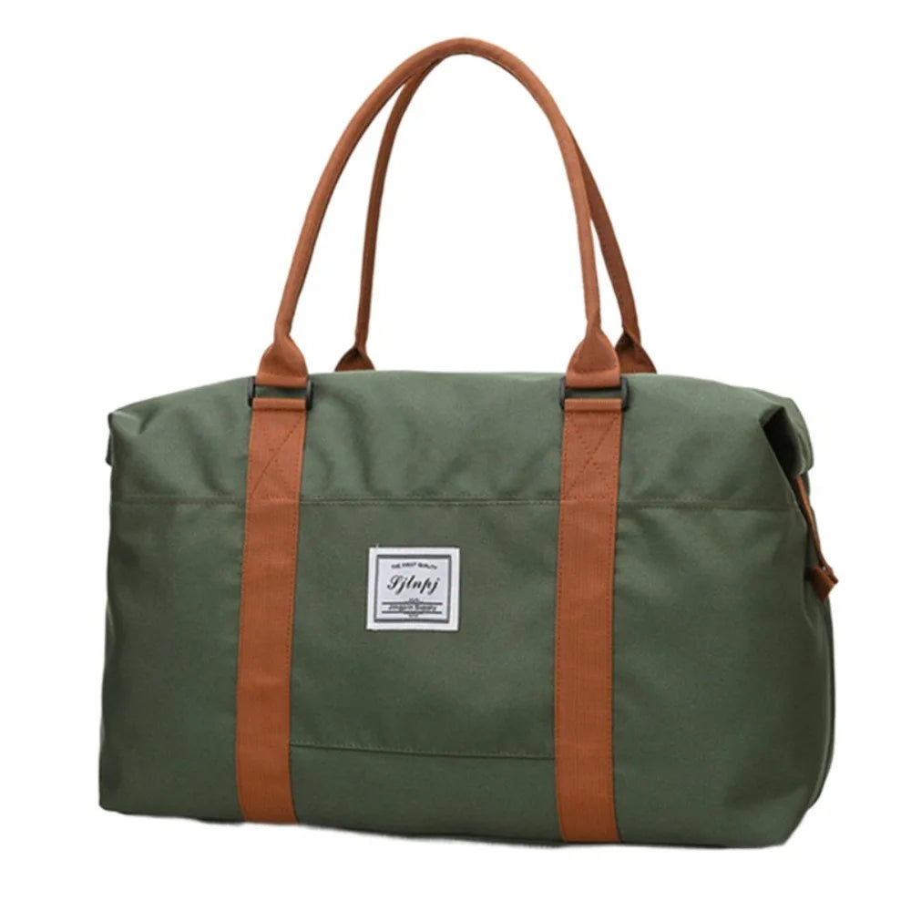 Premium Large Capacity Travel Bag Carry-On Dry Wet Separated Commute Handbag Waterproof Adjustable Gym Bag Women