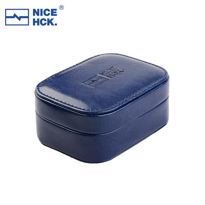 NICEHCK High Grade PU Portable Earbud Case Magnetic Earphone Carry Storage Box Bluetooth Headset Bag Accessory For Lofty Topguy