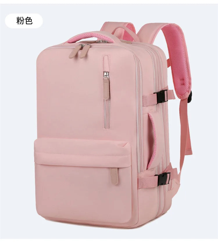 Large Capacity Ultra-Light Multi-Functional Travel Backpack for Women Short Trip Outing Luggage Bag Waterproof Wear-Resistant...