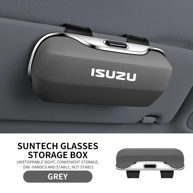 For Isuzu Dmax D'max D Max Npr Truck 4hf1 Trooper Tfr Mu-X N F-Series Elf Aska Accessories Car Visor Sunglasses Car Glasses Case