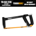 ToughBuilt TB-H4-22H 12in High Tension Hacksaw Hand Tools Accessories Construction Renovation Tools