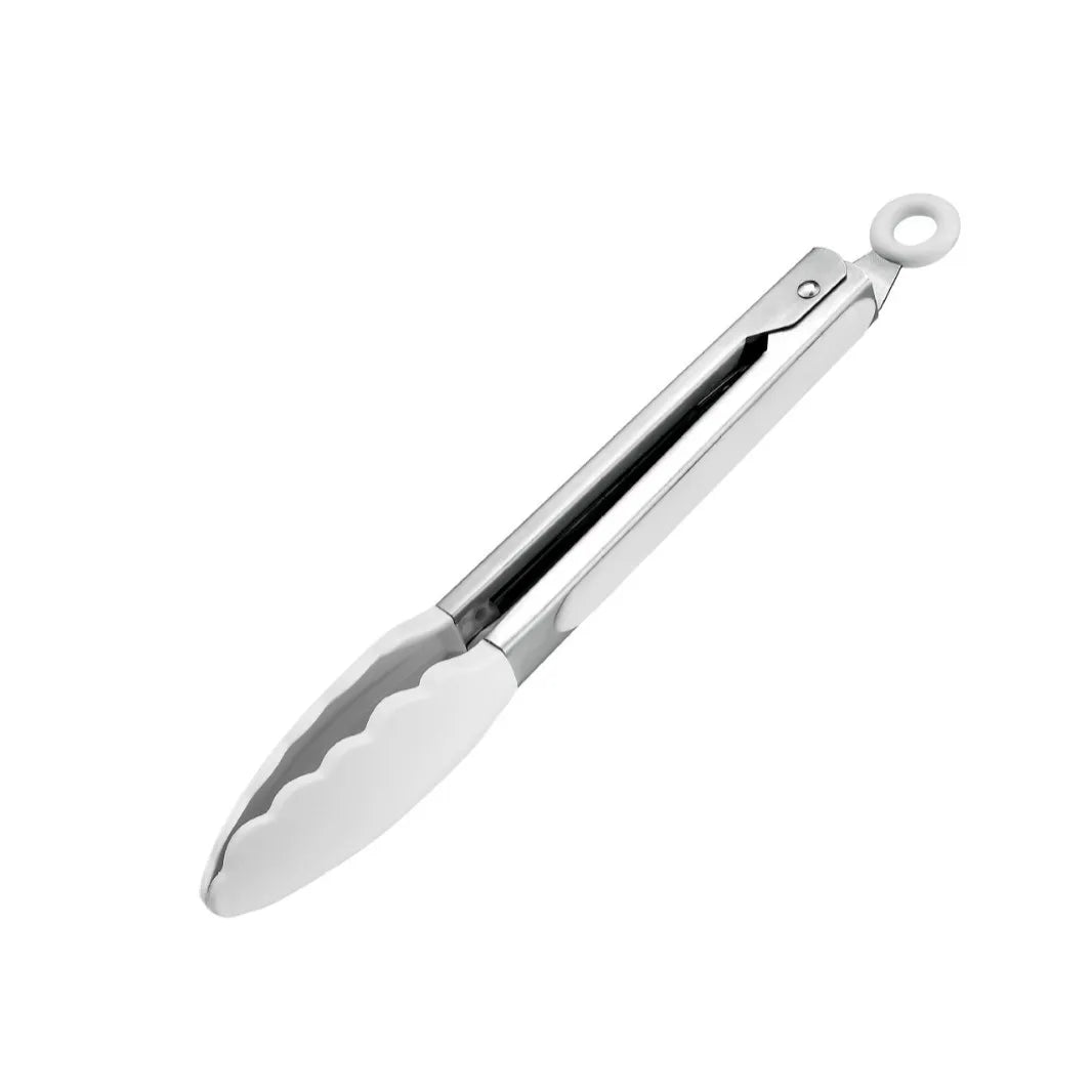 7/9/12inch Silicone Kitchen BBQ Tongs Stainless Steel Locking Cooking Tongs with Silicone Tips Non-Slip Food Tongs for Cooking