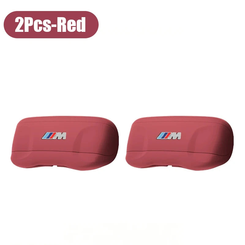 Car Seat Belt Buckle Silicone Protective Cover / Anti-Scratch Sleeve Stickers For BMW G80 G06 G07 G42 G14 G15 G16 F82 F20 F21 F8
