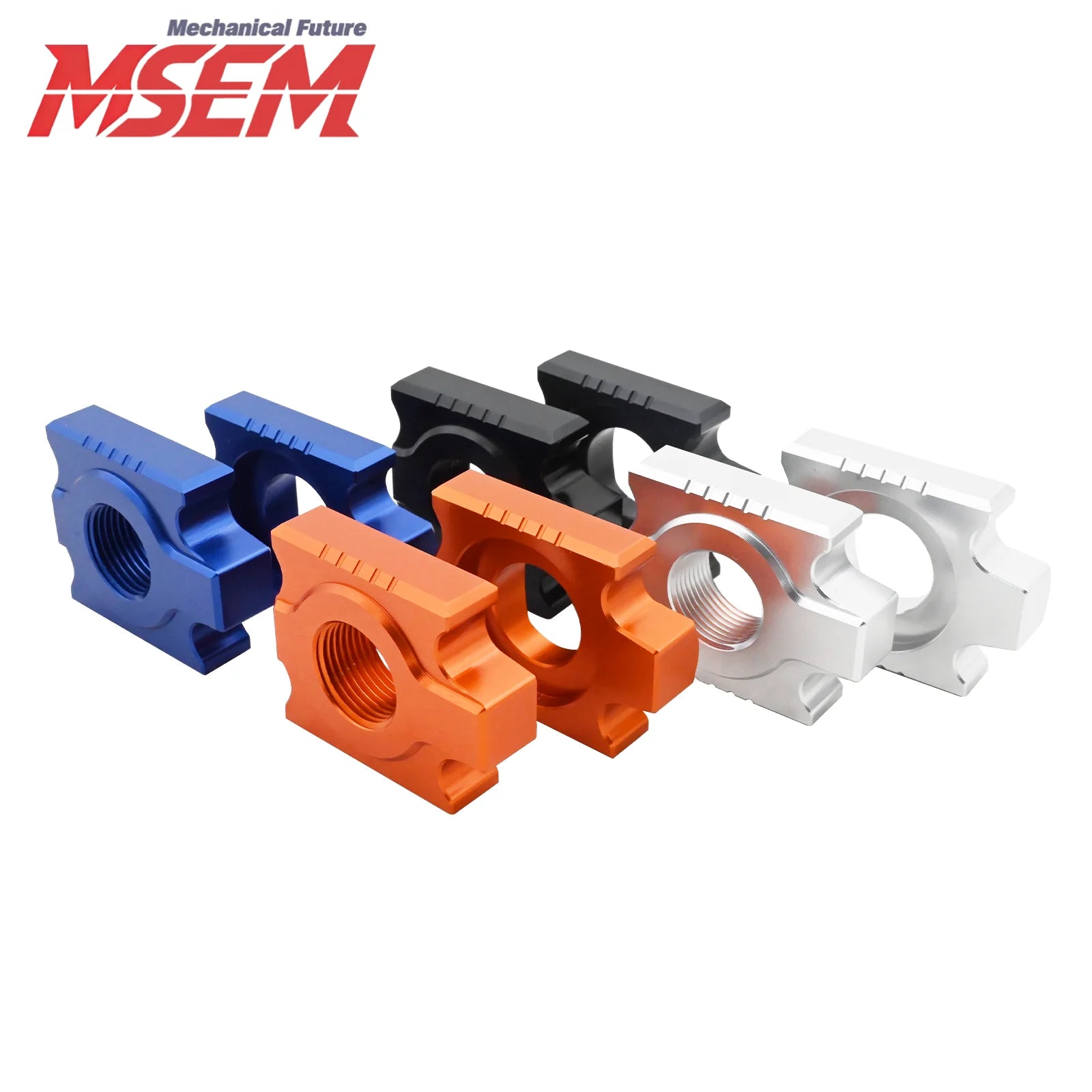 For Husqvarna TC/TE/TX/FC 125-450 and KTM 125-530 SX/SXF/XCF/XC/XCW 08-20 Motorcycle CNC Rear Axle Block Chain Tensioner Adjuste