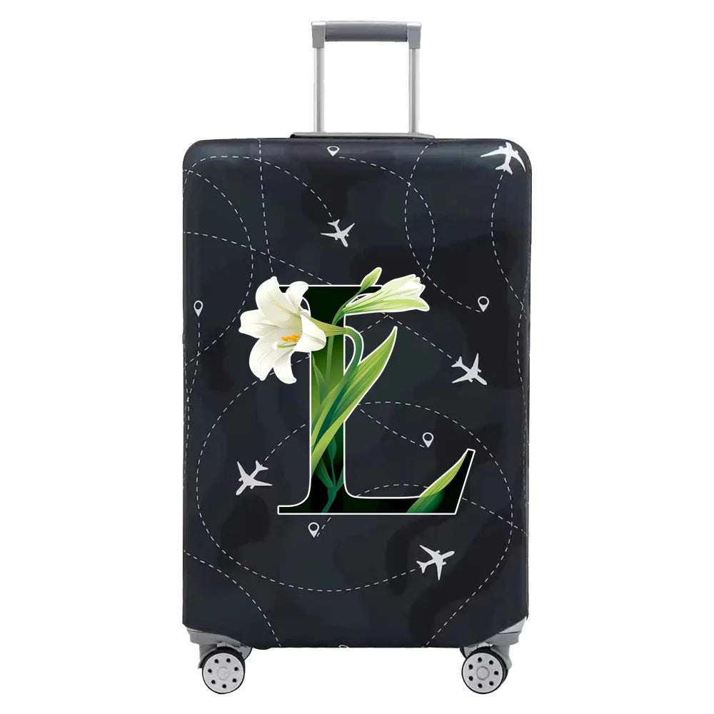 Luggage Protection Cover Travel Accessories Dustproof and Wear-resistant Luggage Protection Cover 18-32 Inch Letter Series