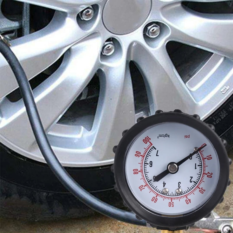 Professional Rapid Air Down Tire Deflator Pressure Gauge 100Psi - Accurate & Fast Tire Air Down Tool KXRE