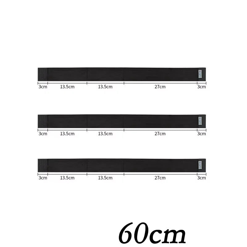1/3PCS Car Trunk Storage Fixed  Belt Auto Interior Firm Nylon Tape Loop Strap Car Accessories 40cm 50cm 60cm 70cm 80cm