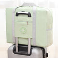 Large capacity folding travel bag hand-held luggage bag moving accept travel bag can be used for business trips drawbar storag