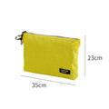 Silicone-coated Luggage Storage Bag Ultra-lightweight Multifunctional Clothing Sorting Bag Nylon Yellow Orange