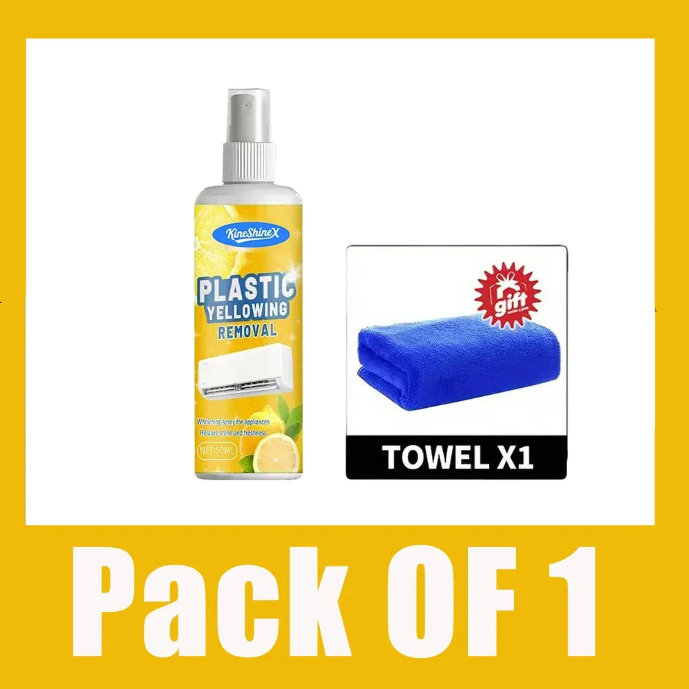 Functional European Appliance Anti-Yellowing Paste, Fixes AC & Washer Plastic Discoloration, Effortlessly Removes Tough Stains