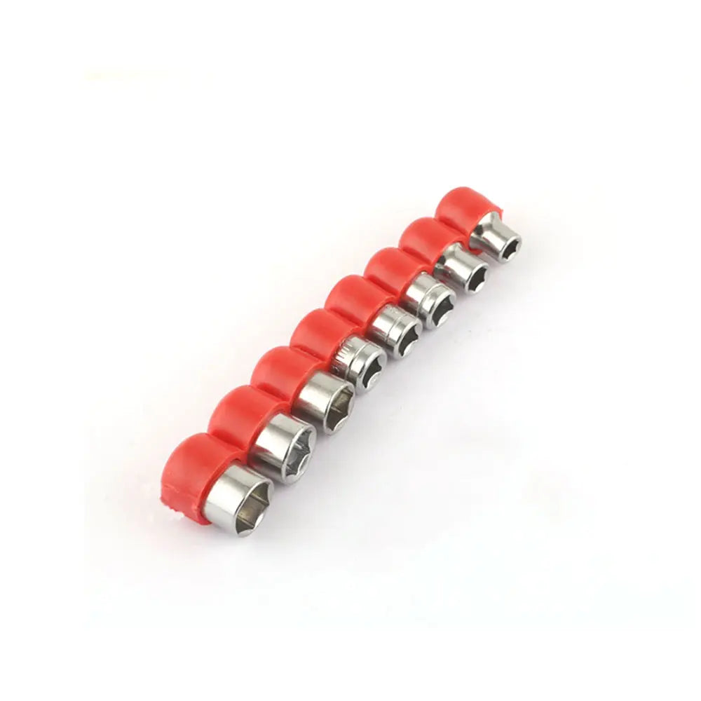 24 Teeth 1/4" Drive Quick Release Ratchet Socket Wrench Hand Repairing Tool with 8 pcs 5-12mm Socket Wrench