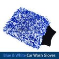 SEAMETAL Car Wash Microfiber Wheels Brush Non-Slip Ultra Soft Car Cleaning Gloves Mitt Car Wheel Spokes Brushes Car Accessories