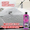 Foam Car Wash Liquid - 100ml, suitable for cars, motorcycles and motorhomes, PE formula | efficient cleaning | creamy texture