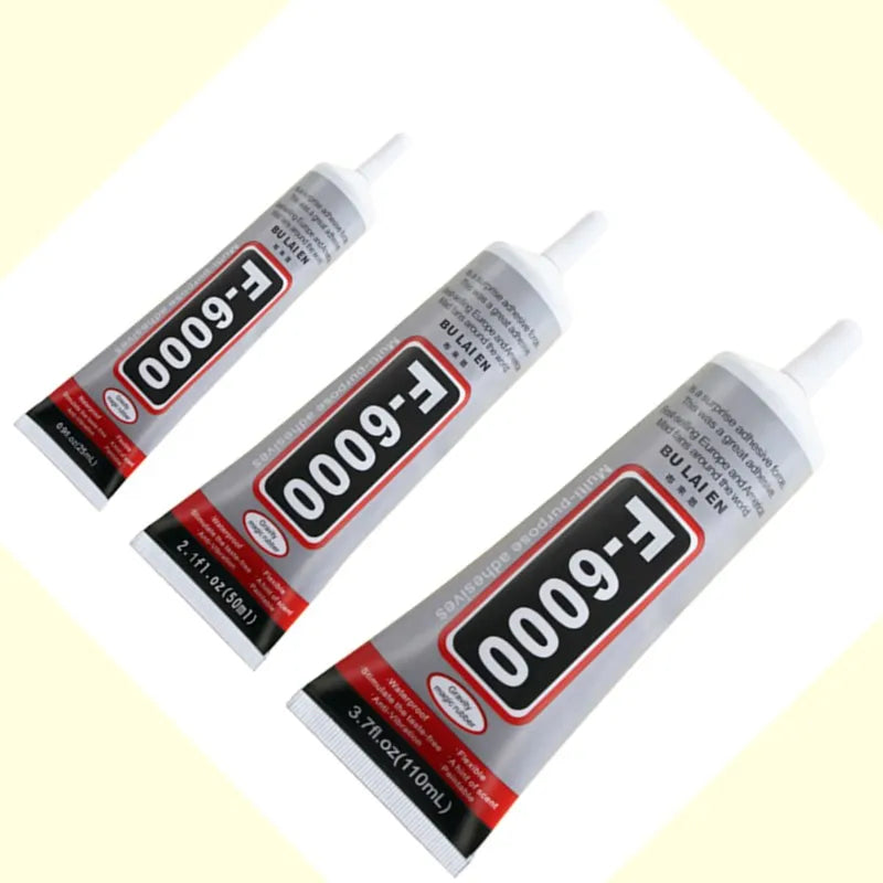 25ml F6000 Universal Industrial Adhesive Crafts Rhinestone Jewelry Making Repair Phone Screen Glass Super Liquid Glue Nail Gel