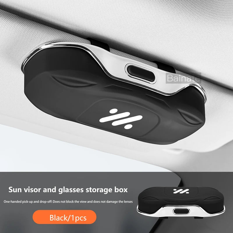 Car Visor Sunglasses Glasses Case Glasses Holder Clip Box Car Lenses Holder, For IM LS7 L7 L6 LS6 IM6 IM5 LS9 2025, Accessories