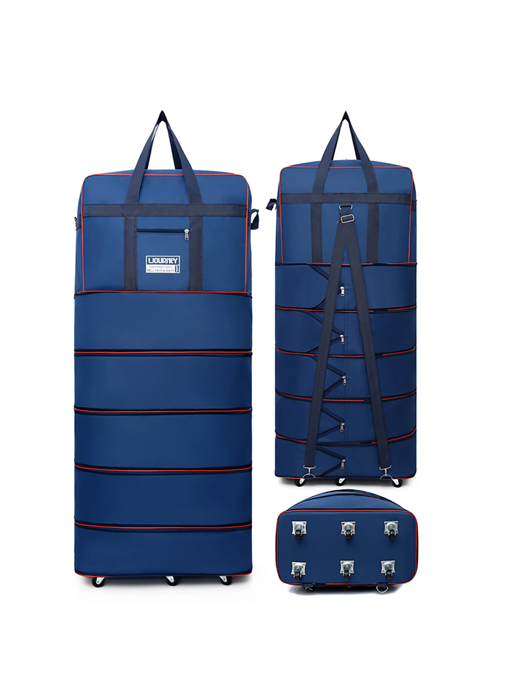Large Capacity Gym & Travel Duffel Bag for Men,Family Foldable Travel Bag,Foldable Duffel Bag for Weekend Trips,Gift-Ready Bag