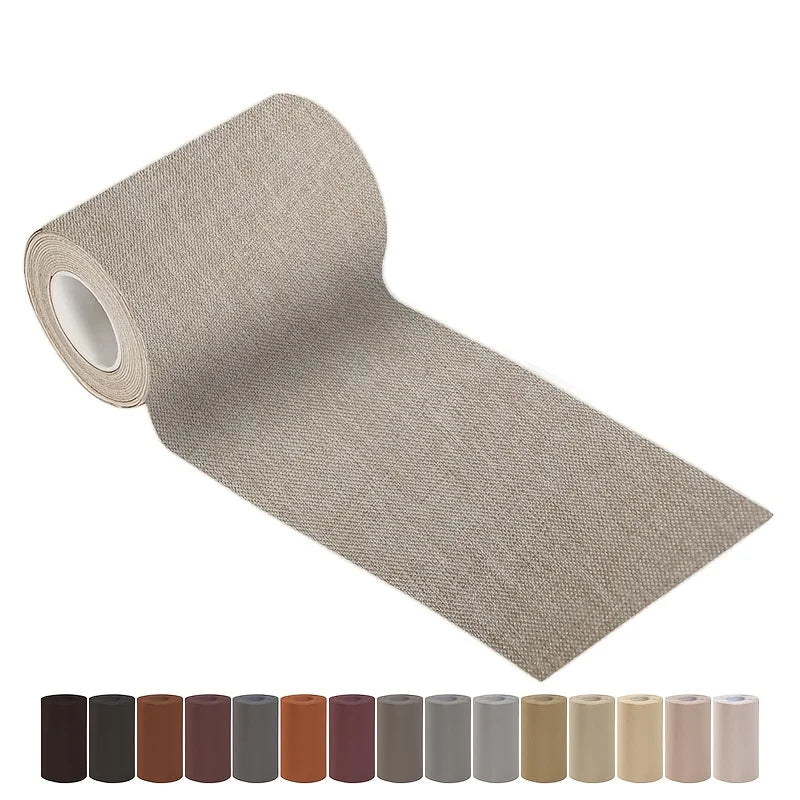 Self Adhesive Linen Repair Tape 7.6x152cm Waterproof Linen Repair Patches for Linen Materials Furniture Tents Sofas Clothing