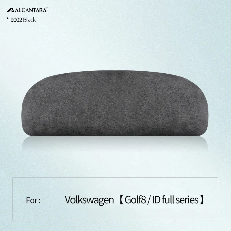 Car Eyewear Case Box Sunglasses Holder Alcantara For Volkswagen Golf 8 ID3 ID4 ID4X ID6X ID6 Glasses Storage Box Accessories