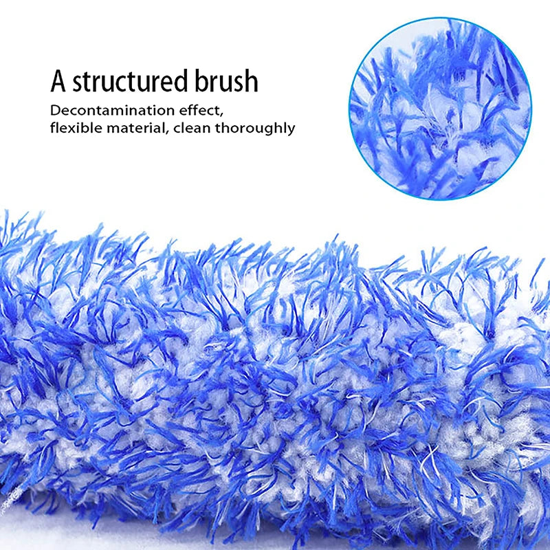 Wheels Brush Car Wash Super Brush Microfiber Premium Non-Slip Handle Easy To Cleaning Rims Spokes Wheel  Car Accessories