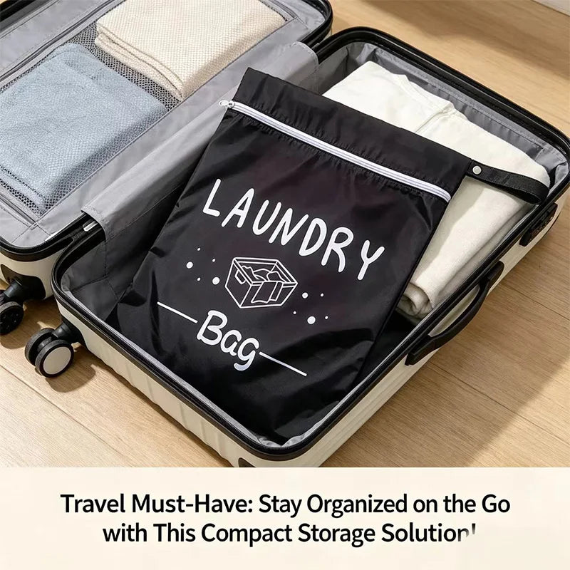 Portable Dirty Clothes Storage Bag Laundry Bags Oxford Waterproof Storage Pouch For Swimming Fitness Beach Clothes Organizer Bag