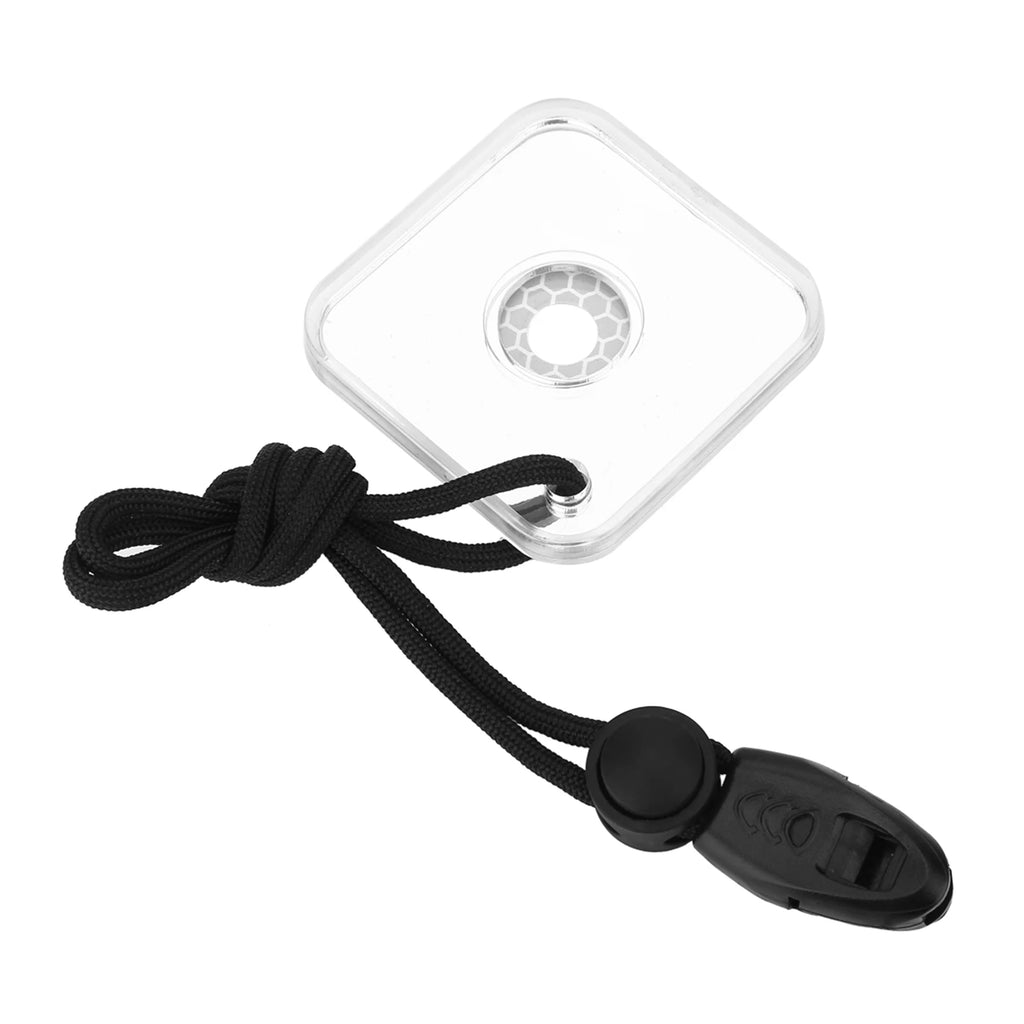 Outdoor Survival Emergency Signal Mirror Acrylic High Reflective Aim Indicator with Lanyard Rescue Reflector Tool for Camping