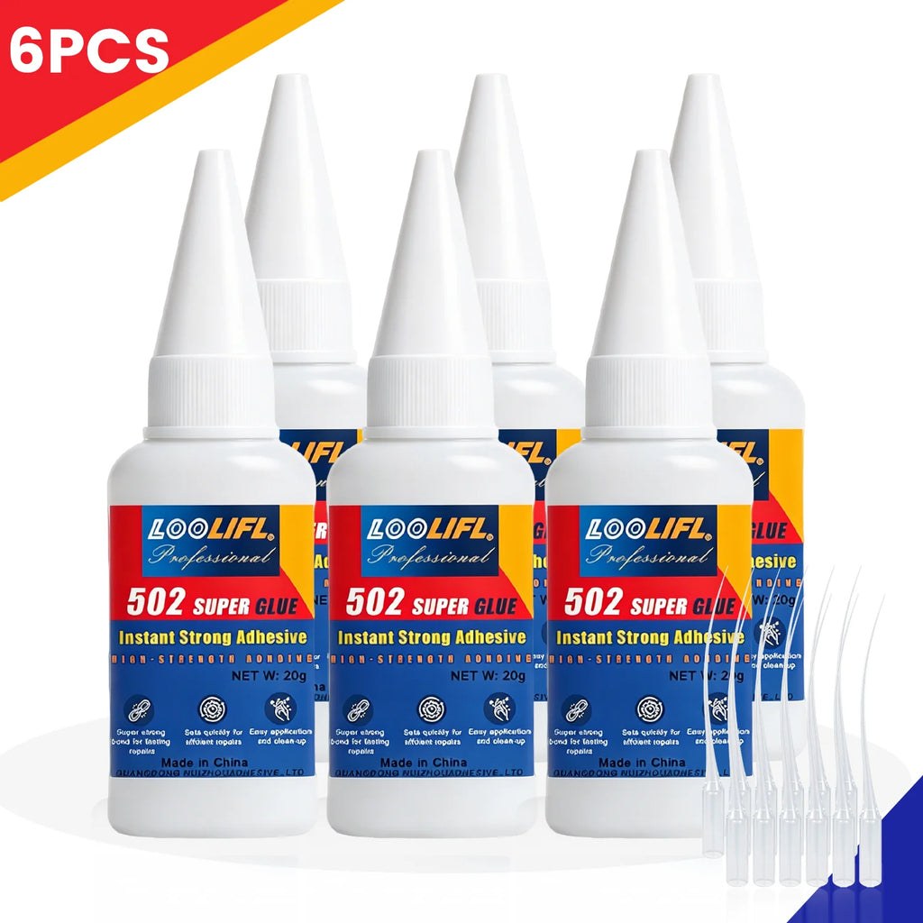 Fast Fix Leather Glue 20g Clear Drying Strong Adhesive for Shoes Wallet Car Seat Suede Upholstery Repair