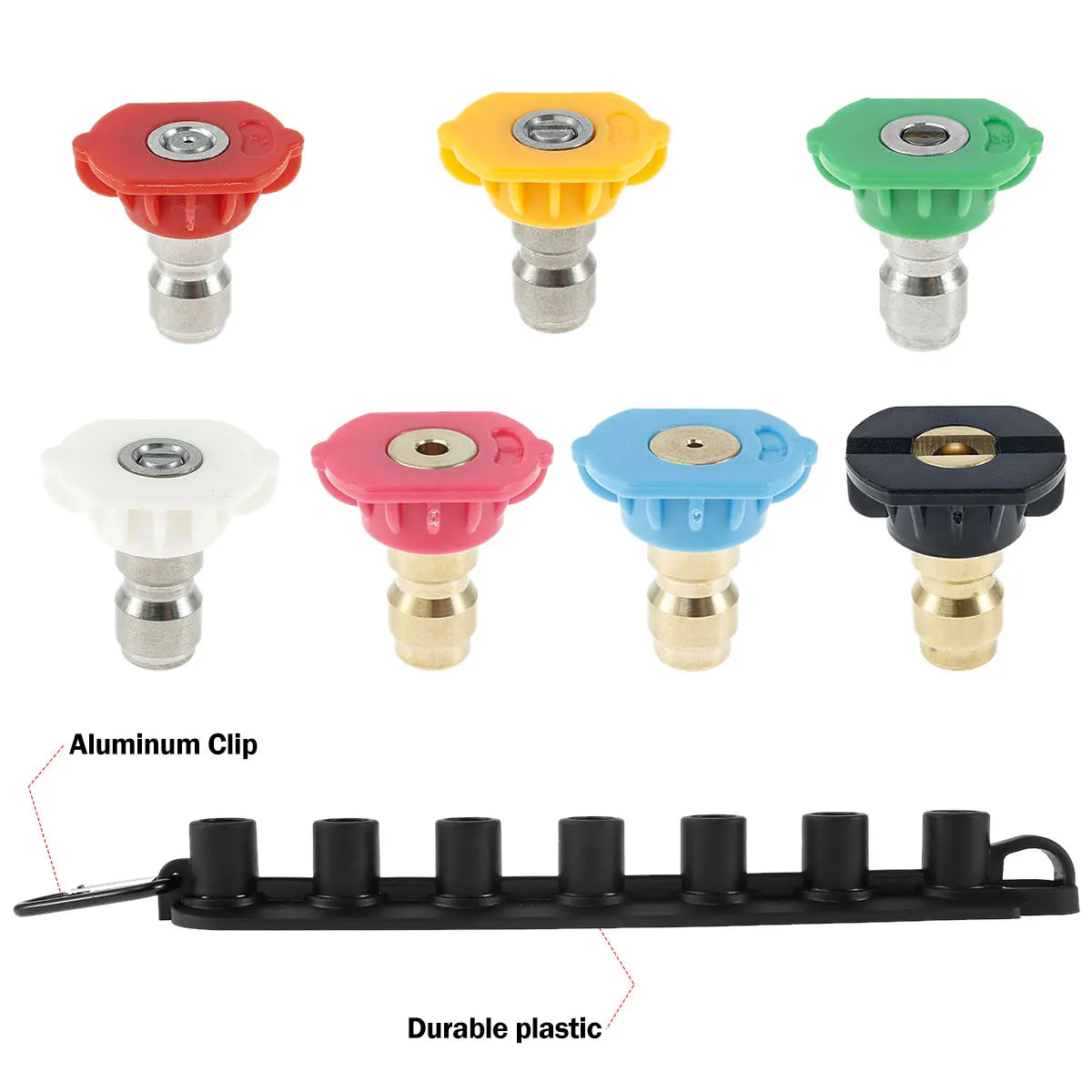 High Pressure Household Cleaning Machine 5000 PSI Hose Connector Sprayer Foam Sprayer Water Gun Tool for Car Home Cleaning
