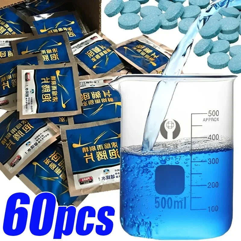 100-2pcs Car Effervescent Tablets Windshield Cleaner Windscreen Wiper Cleaning Tabet Solid Washer Universal Home Toilet Window
