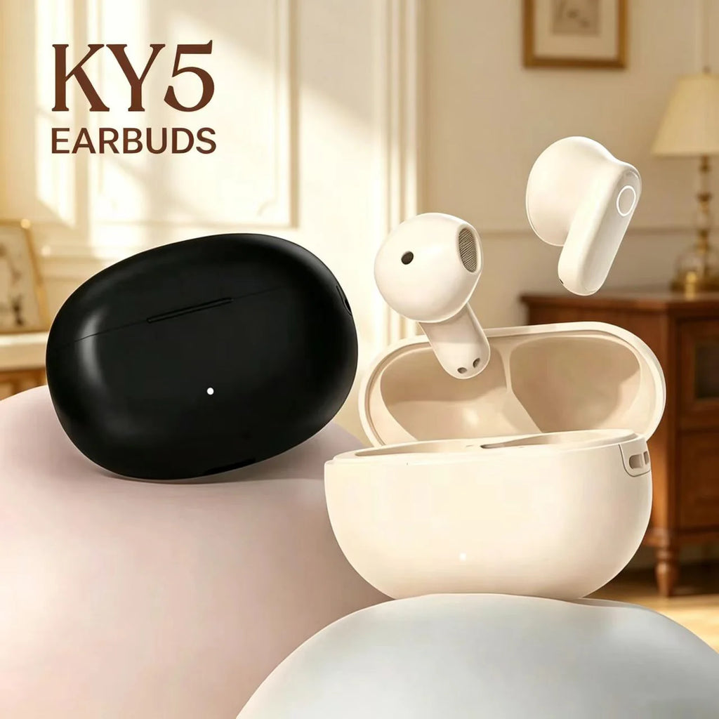 OWS Clip On Wireless Earbuds Ultra Light 13MM Driver Low Latency IPX4 Touch Sports Bluetooth Headset