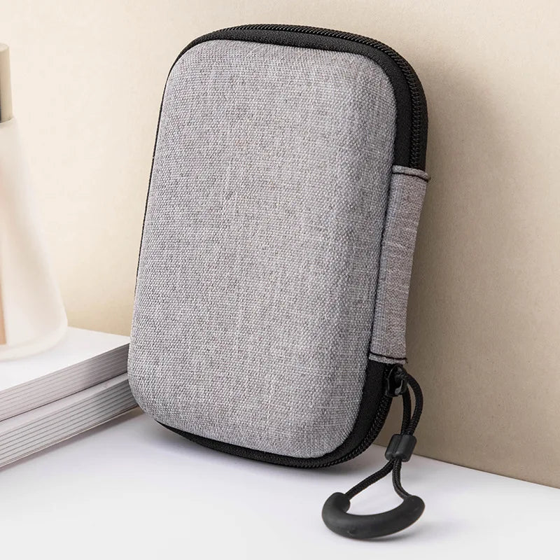 1 Pcs Storage Bag For Game Console Storage Gray Waterproof Carrying Gray Case  EVA Shell Protection Cover For-Gaming Parts