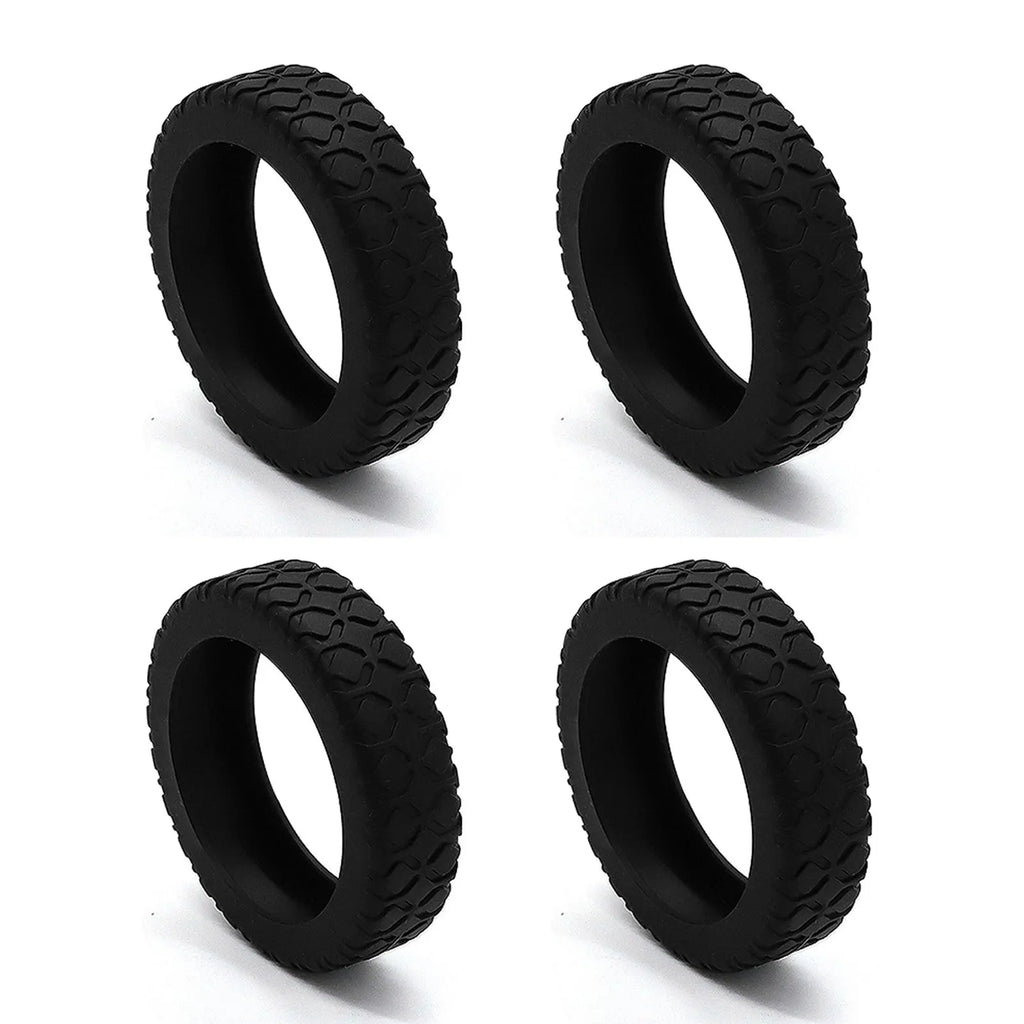 Luggage Wheels Protector Suitcase Small Parts Wear Resistant Silicone Protection Cover For Most Spinners Wheels