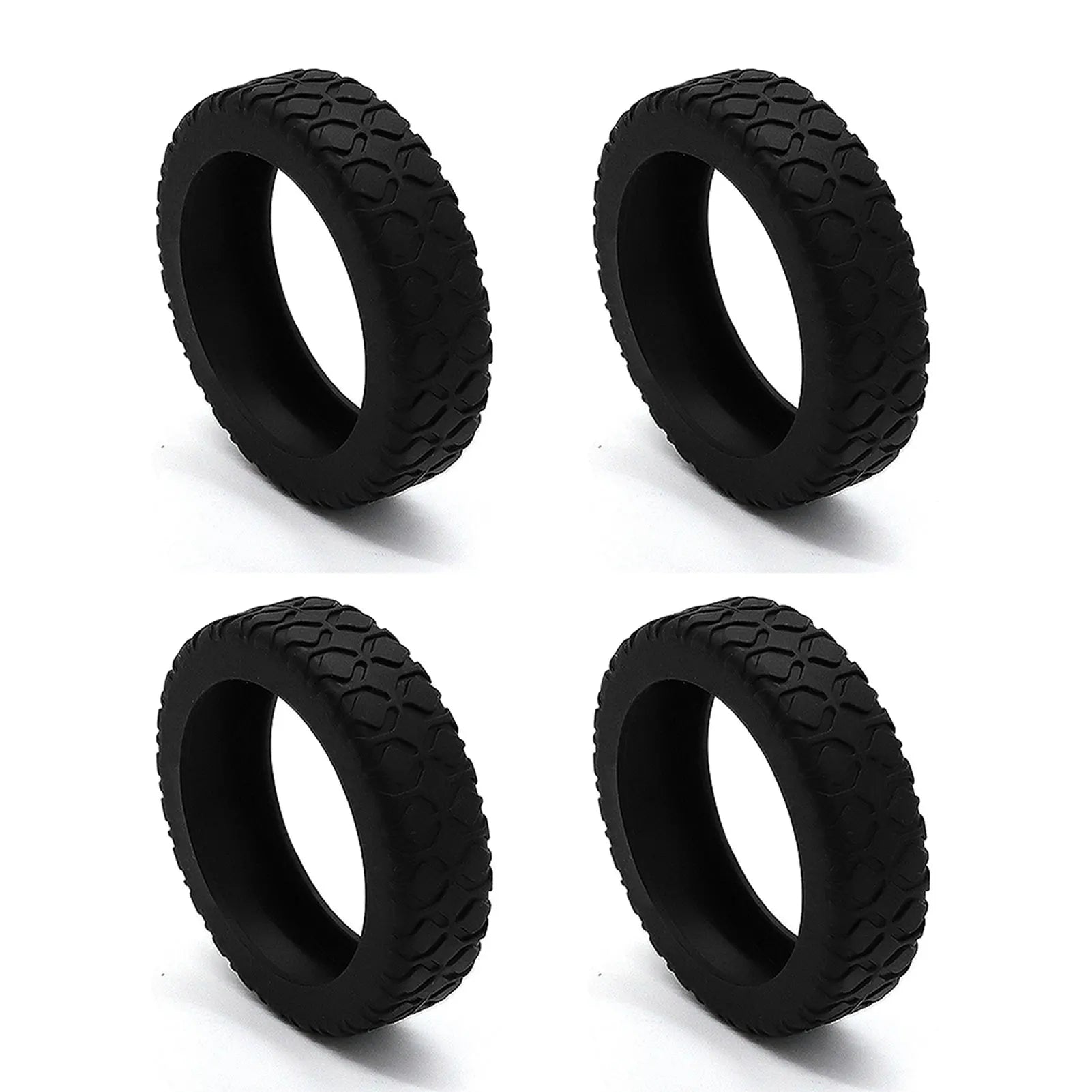 Luggage Wheels Protector Suitcase Small Parts Wear Resistant Silicone Protection Cover For Most Spinners Wheels