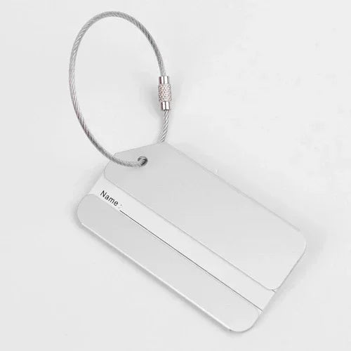 New Fashion Luggage Tags Aluminium Alloy Women Men Travel  Luggage  Suitcase  Name  Label Holder Travel Accessories