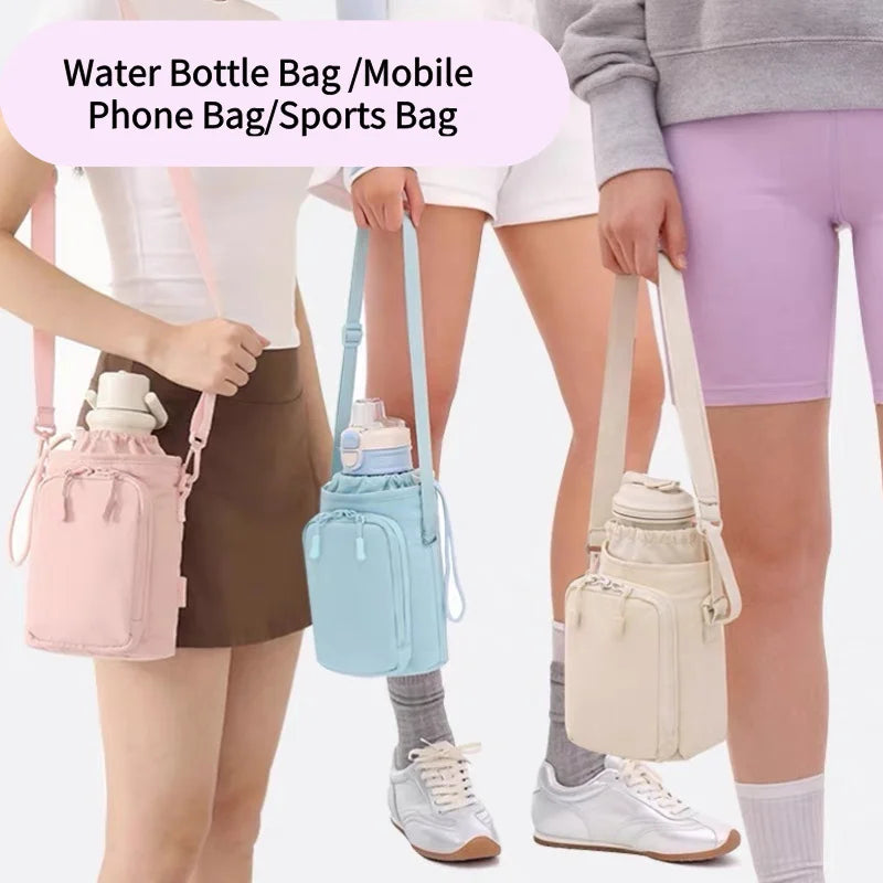 Mobile Phone Bag New Crossbody Shoulder Water Bottle Bag Waterproof Yoga Bag Running Sports Outdoor Portable Bag