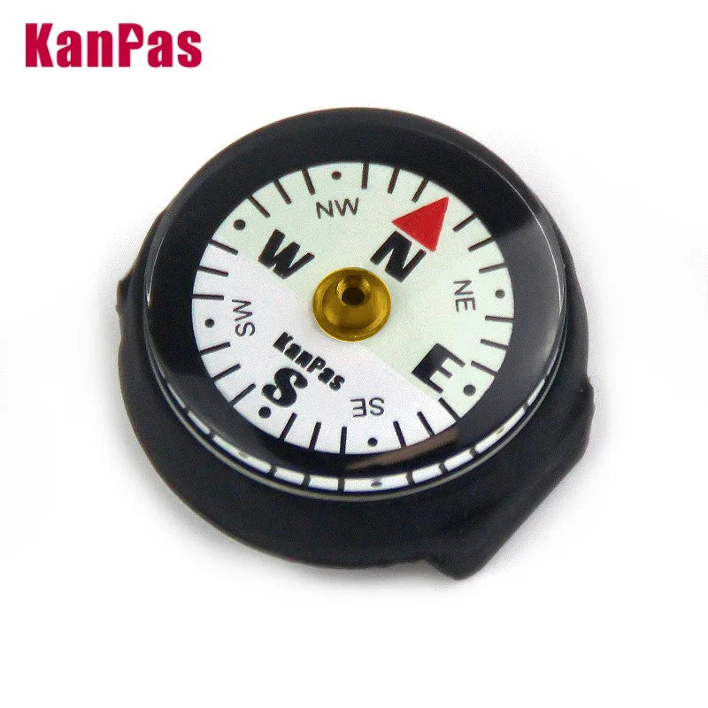 KANPAS Watch Band Compass Wrist Strap Compass Waterproof Mini Luminous  Magnetic for Outdoor,Camping,Hicking,Survival